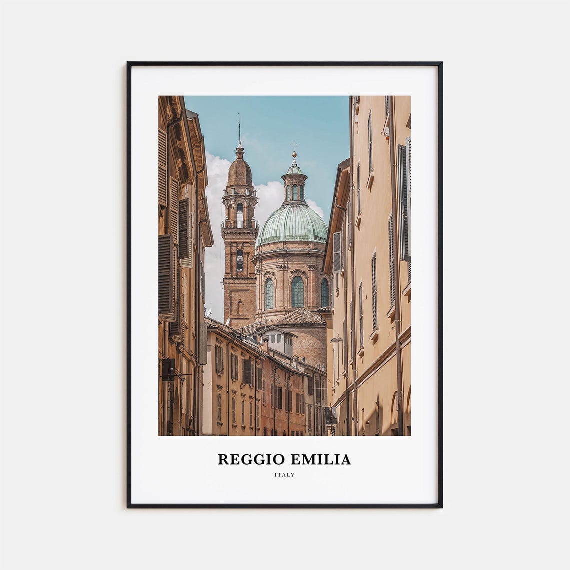 Reggio Emilia Print Reggio Emilia Photo Poster Reggio Emilia Travel Wall Art Reggio Emilia Map Print Reggio Emilia Photography Italy