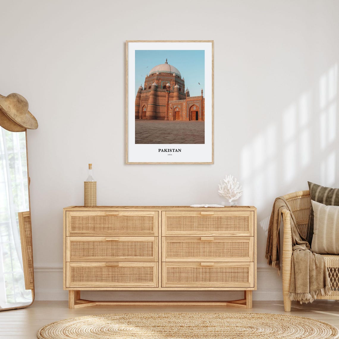 Pakistan Print Pakistan Photo Poster Pakistan Travel Wall Art Pakistan Map Print Pakistan Photography Print Pakistan Wall Dcor Asia - Image 2