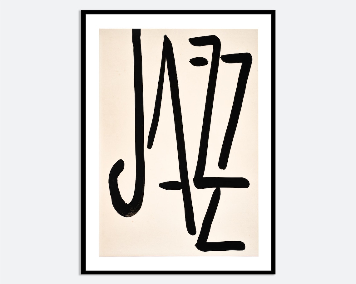 Henri Matisse Jazz 1947 Vintage Art Print