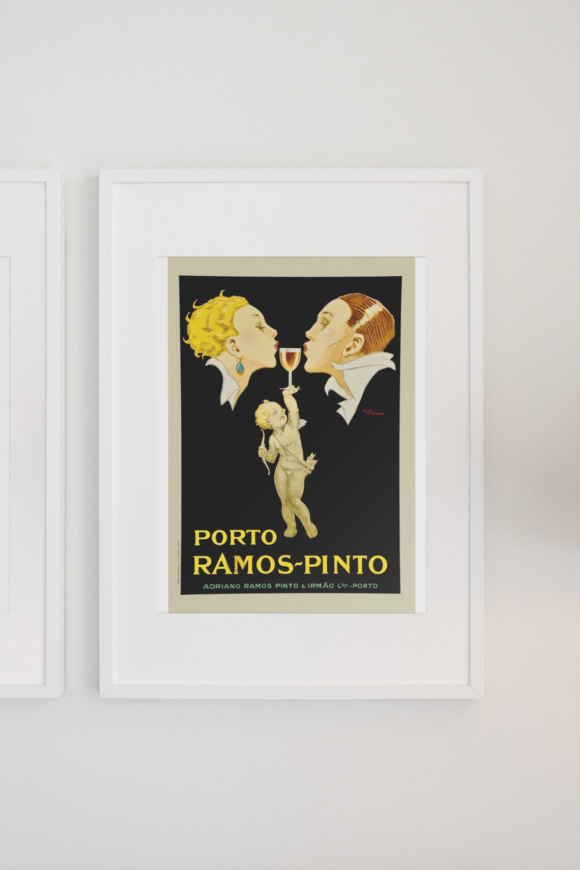 Porto Ramos Pinto 1920s Vintage Port Poster - Image 3