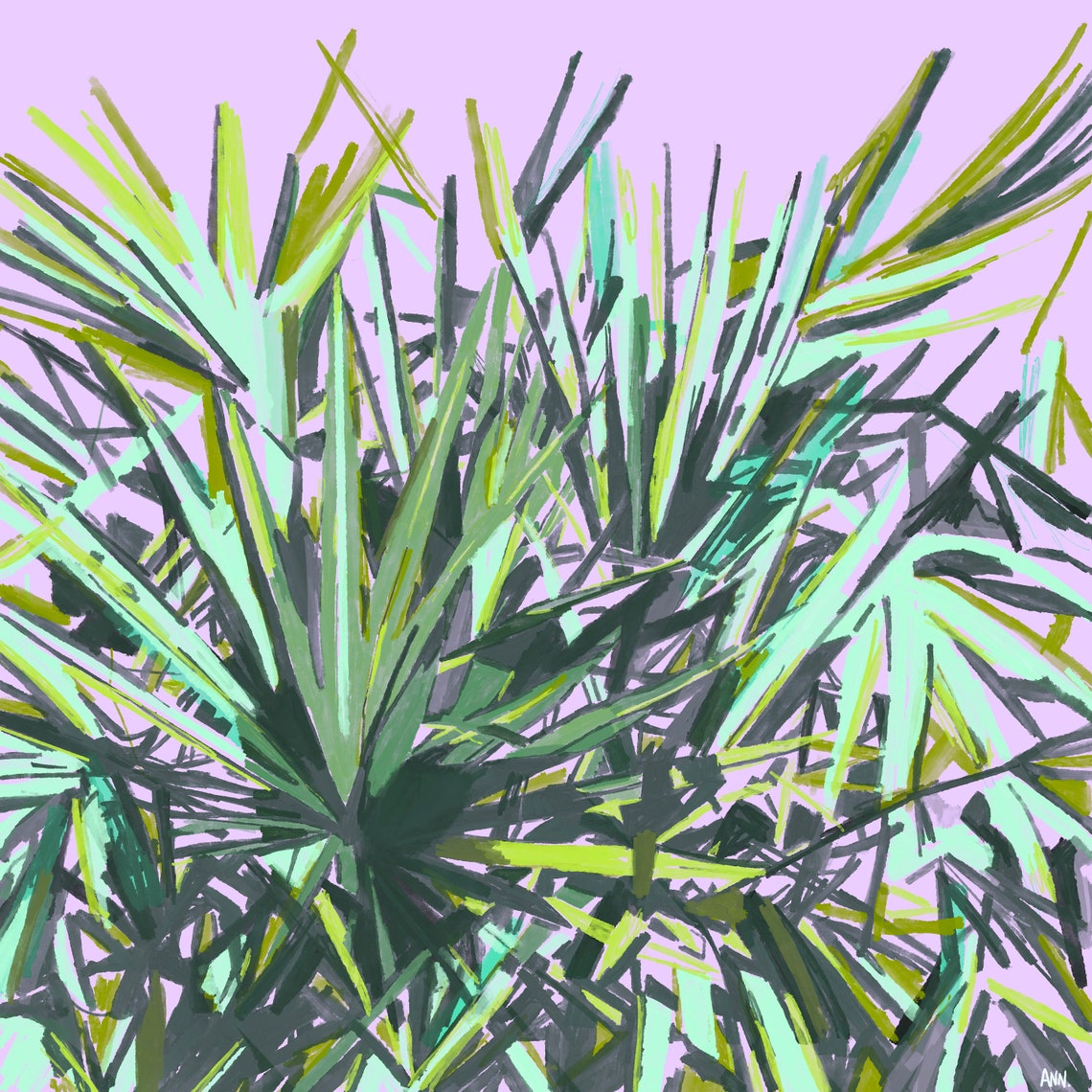 Palmetto Art Print - Image 2