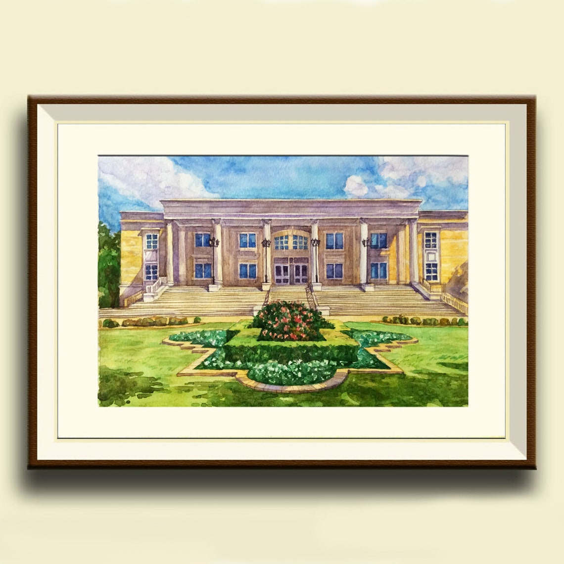 Watercolor Home Painting Custom House Portrait Watercolor House Portrait House Moving Gift House Painting From Photo Drawing Of Home - Image 3