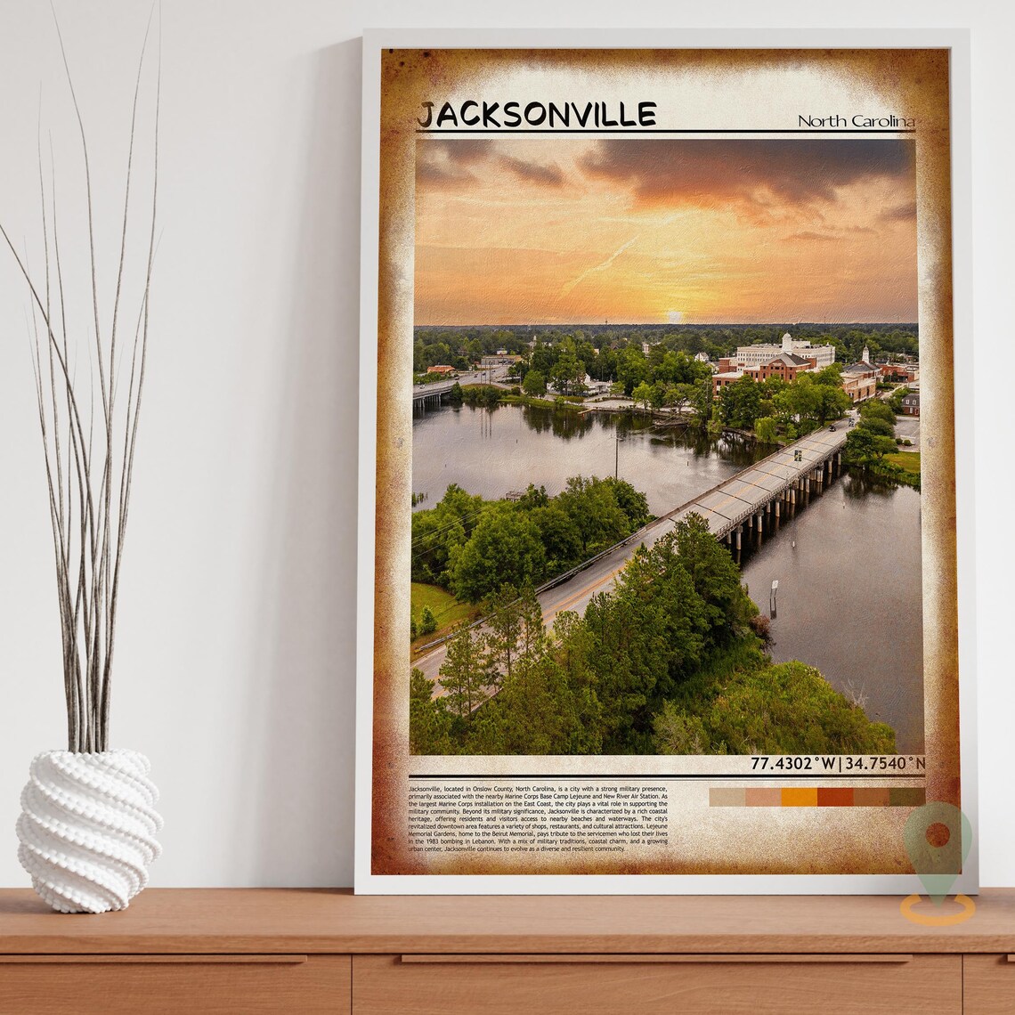 Jacksonville Art Jacksonville Artwork Jacksonville Map Jacksonville Photo Jacksonville Poster Jacksonville Print Jacksonville Florida - Image 3