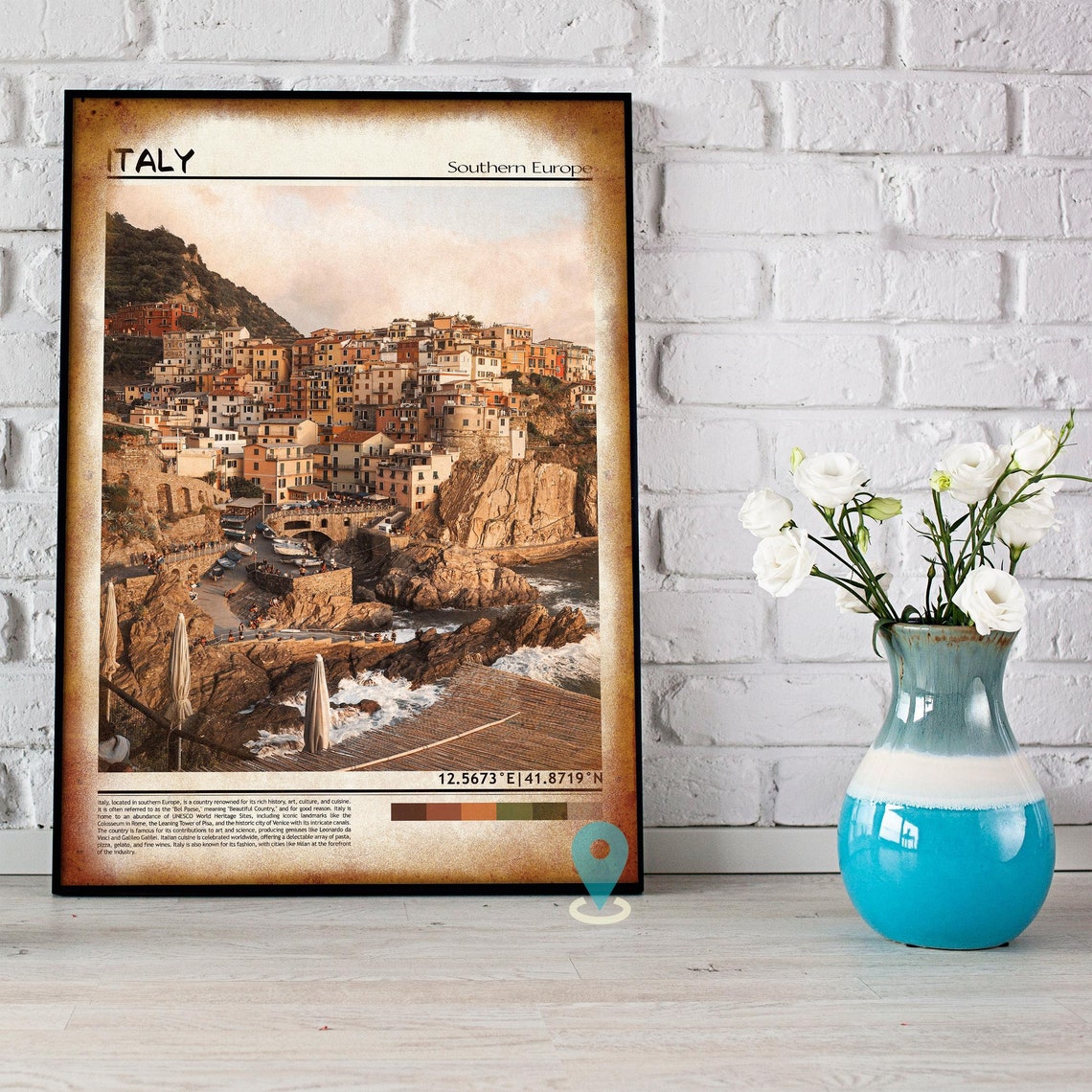 Italy Print Italy Wall Art Italy Poster Italy Photo Italy Poster Print Italy Wall Decor Europe Poster Print Rome Italy Amalfi Poster - Image 2