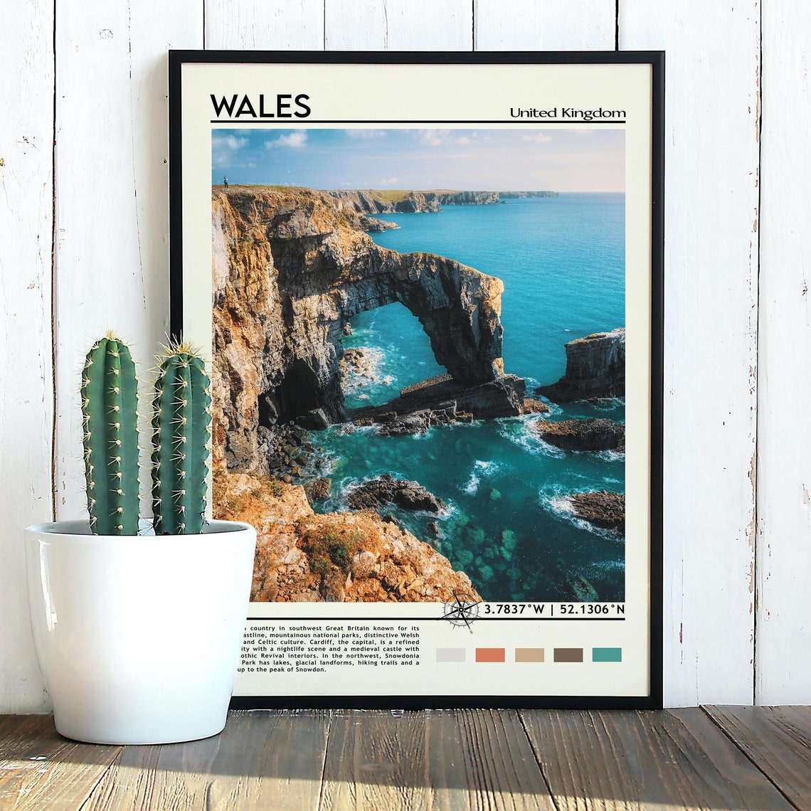 Wales Print Wales Art Wales Poster Wales Photo Wales Poster Print Wales Painting United Kingdom Poster Vintage Poster Wales Art Work - Image 3