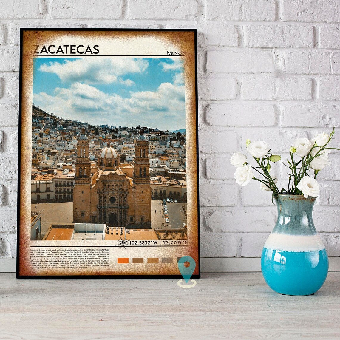 Zacatecas Print Zacatecas Art Zacatecas Photo Zacatecas Poster Print Zacatecas Mexico Zacatecas Artwork Zacatecas City Mexico Poster - Image 4
