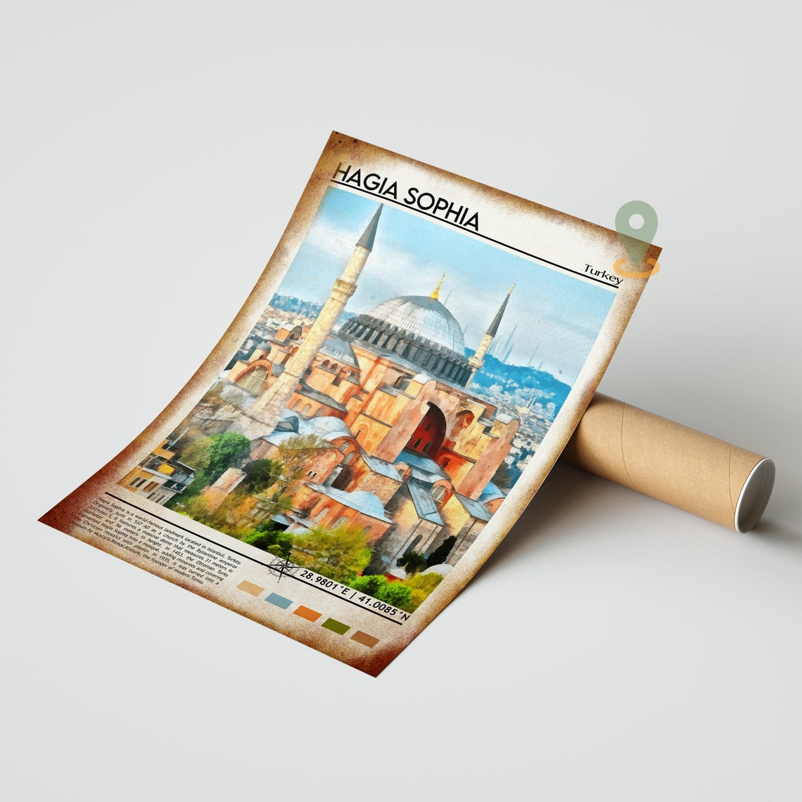 Hagia Sophia Print Hagia Sophia Art Hagia Sophia Poster Hagia Sophia Photo Hagia Sophia Poster Print Hagia Sophia Istanbul Travel - Image 2