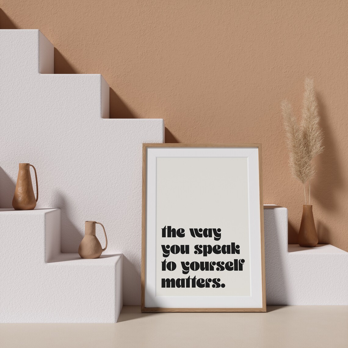 The Way You Speak To Yourself Matters Poster - Image 4