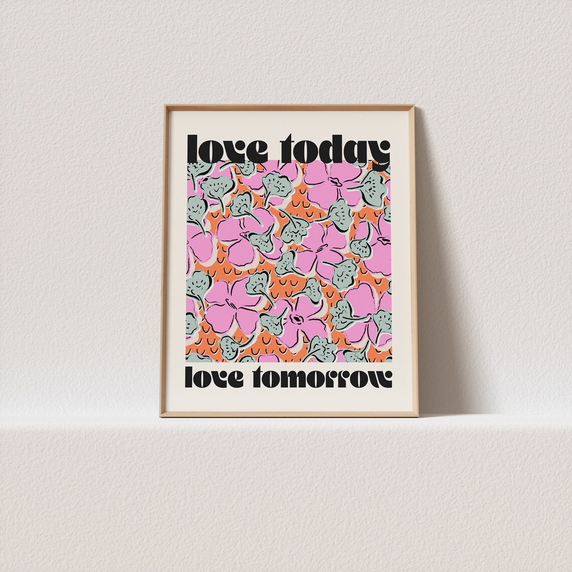Flower Market Print, Maximalist Coquette Decor
