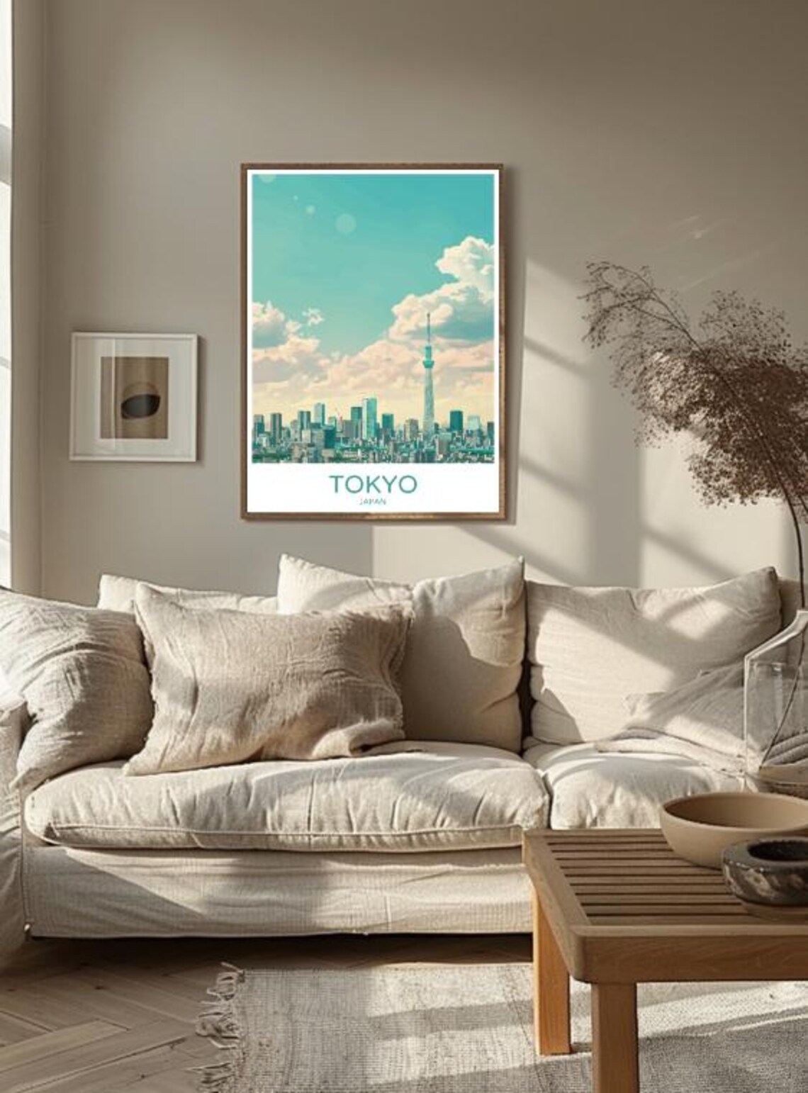 Tokyo Japan Skyline Cityscape Travel Poster for Home Decor Gift Idea - Image 3