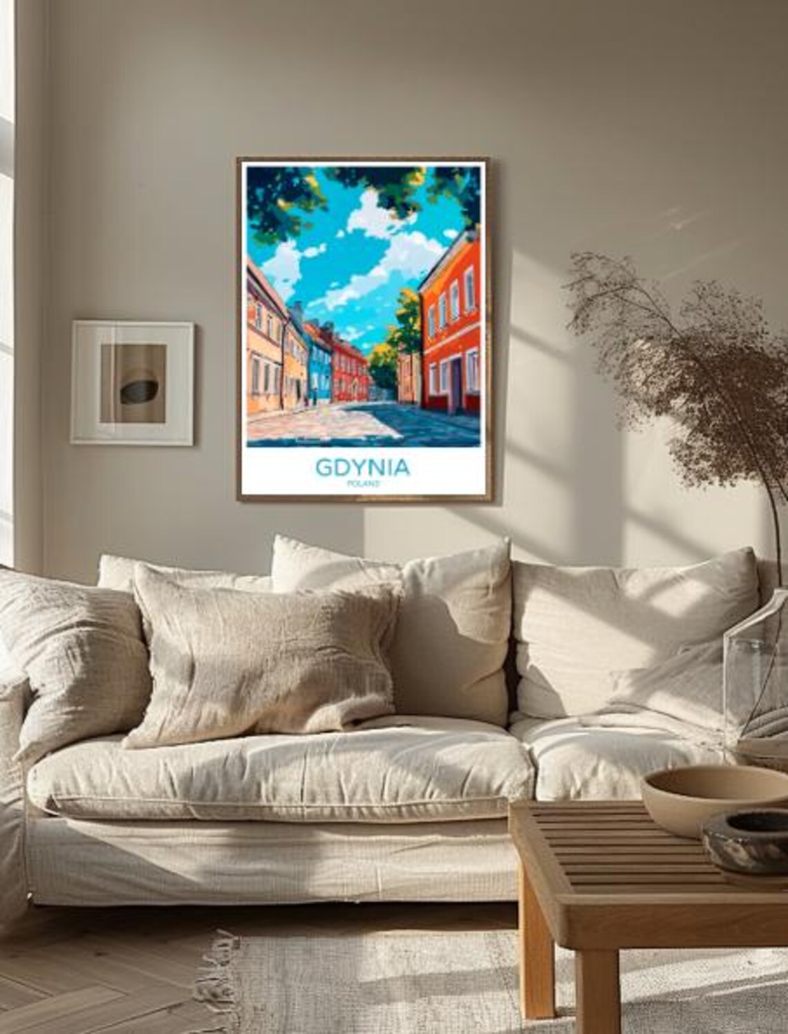 Gdynia Poland Travel Poster Stunning Wall Art Of Coastal City And Harbor Views Poland Travel Print Maritime Decor - Image 2