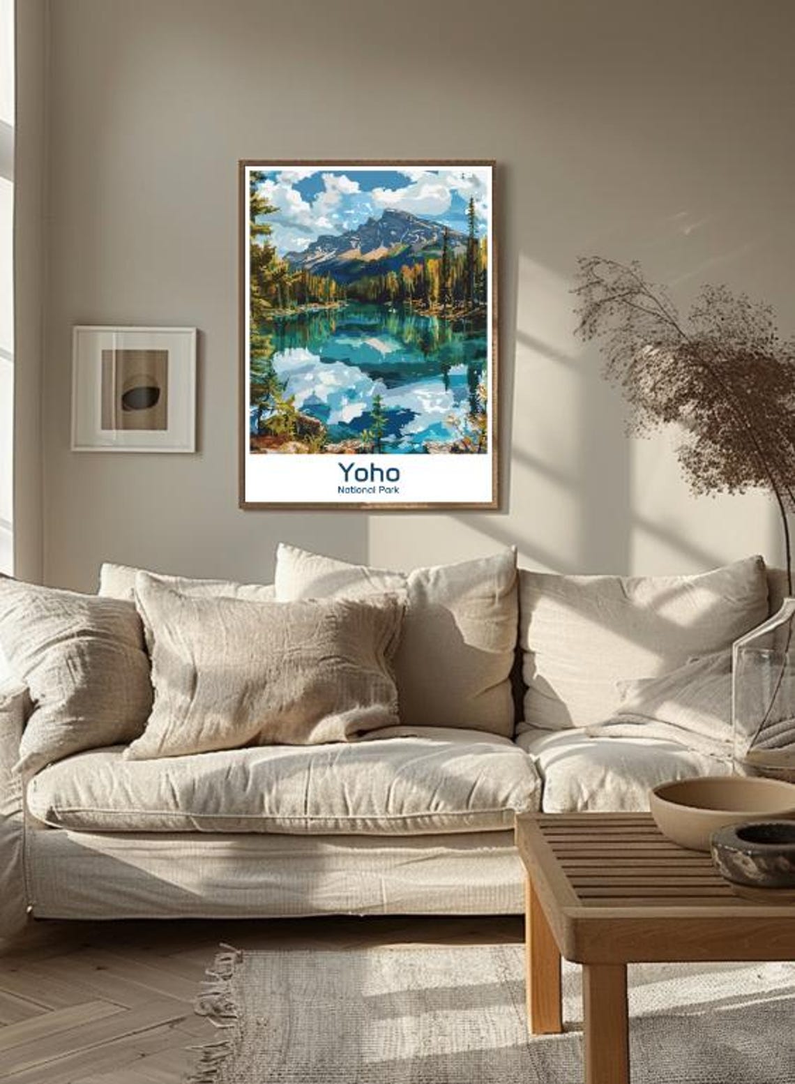 Yoho National Park Emerald Lake Mountain Canada Scenic Poster - Image 3