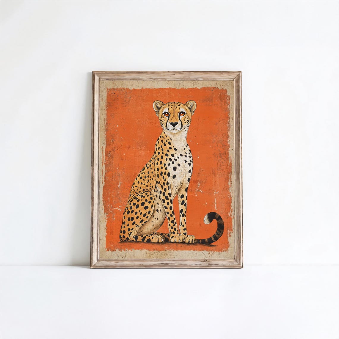Cheetah Wall Decor Art Leopard Print Preppy Glam Dorm Teen Modern Trendy Instant E836