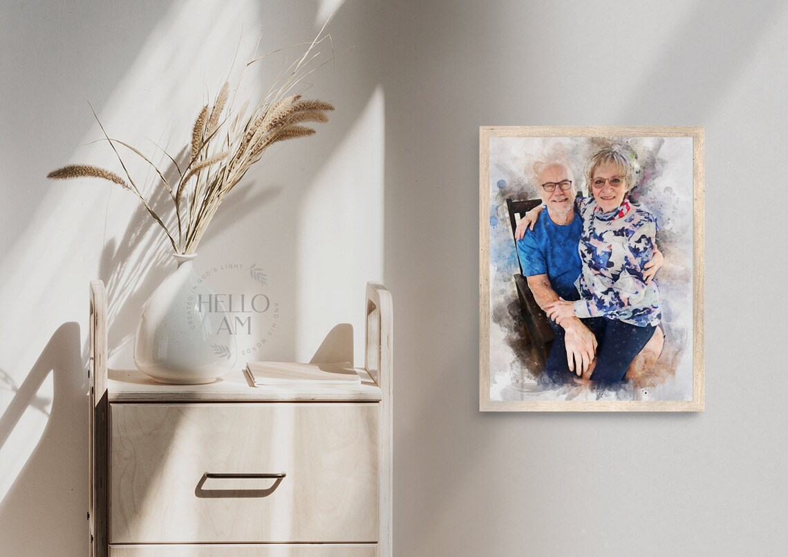 Personalized Mother and Daughter Wall Art Print - Image 2