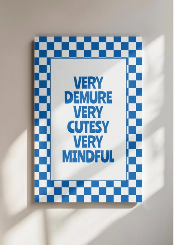 Very Demure Mindful Cutesy Brat Summer Instant