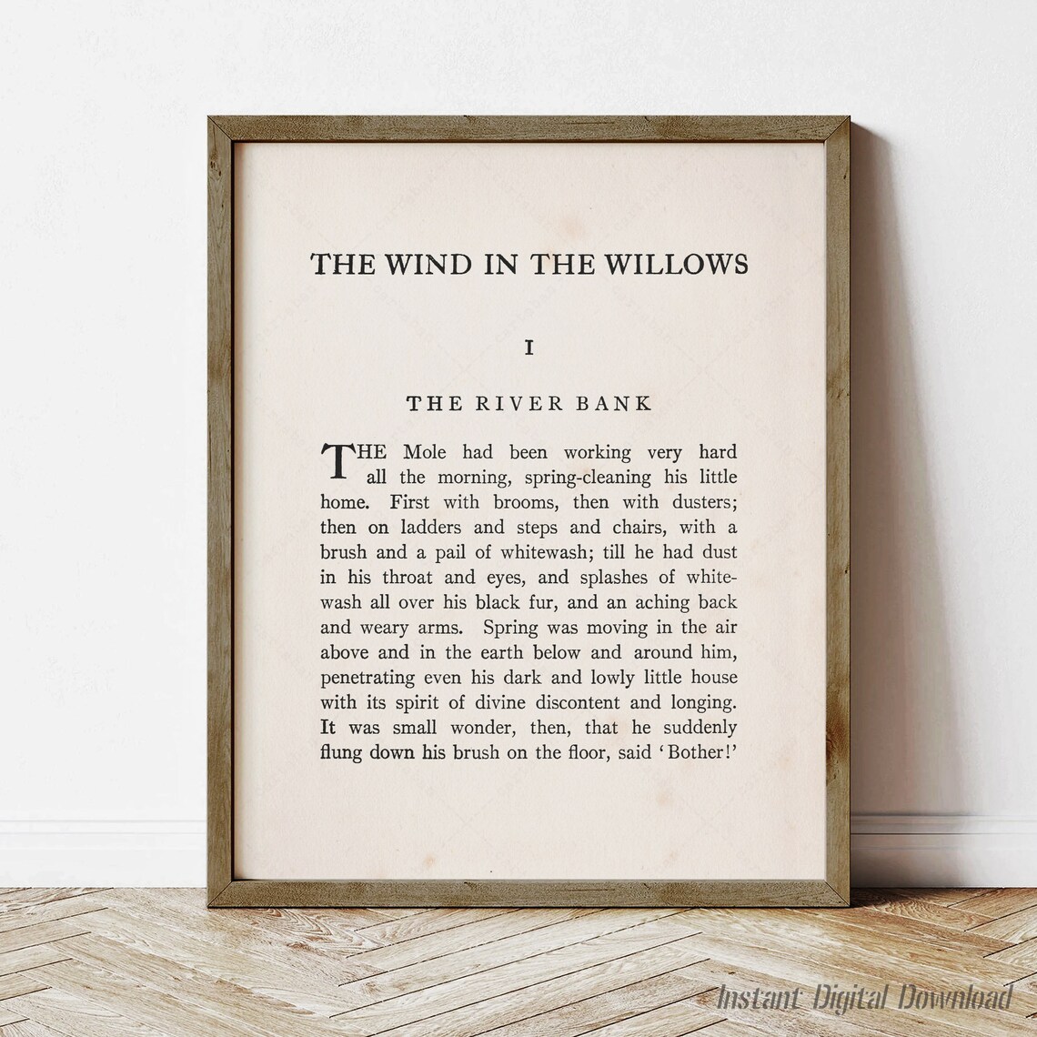 The Wind In The Willows, Kenneth Grahame Poster Print