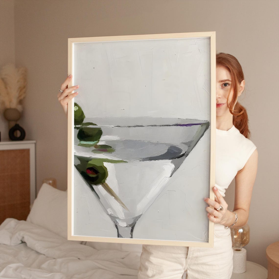 Martini Cocktail Wall Art Print