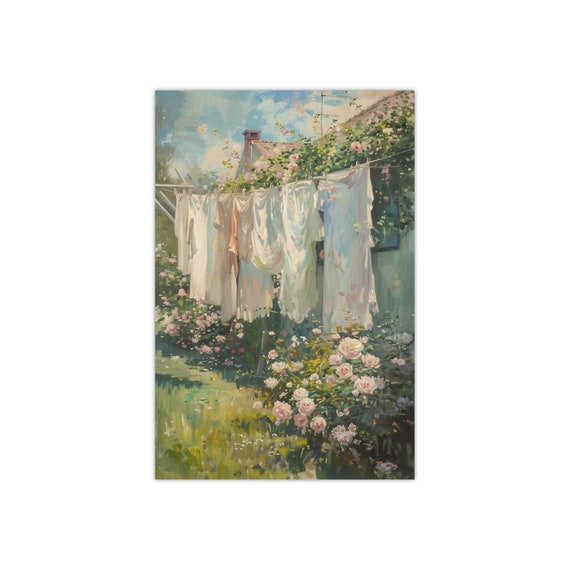 Sp124 Laundry Room Art Vintage Farmhouse Decor Modern Farmhouse Decor Print Farmhouse Laundry Fine Art Print On Satin Paper Shipped