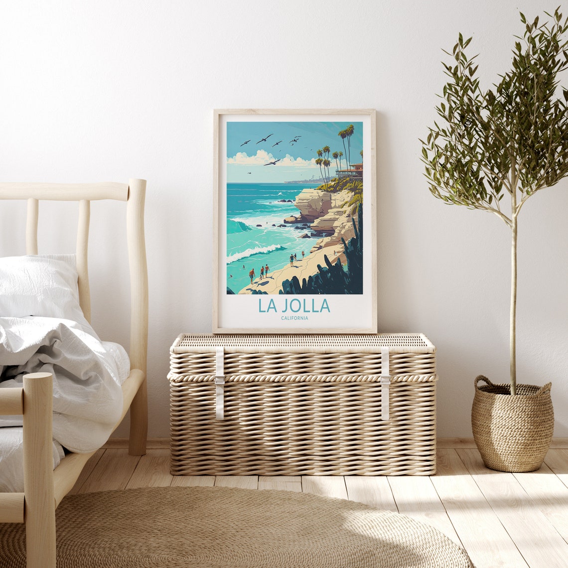 La Jolla Coast Wall Art Print - Image 3