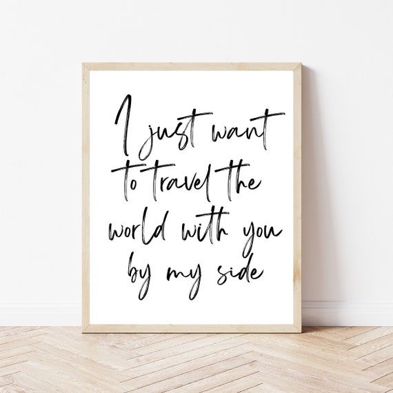 Travel Print Wanderlust World Traveler Decor Poster Wall Art Explore Often Sign