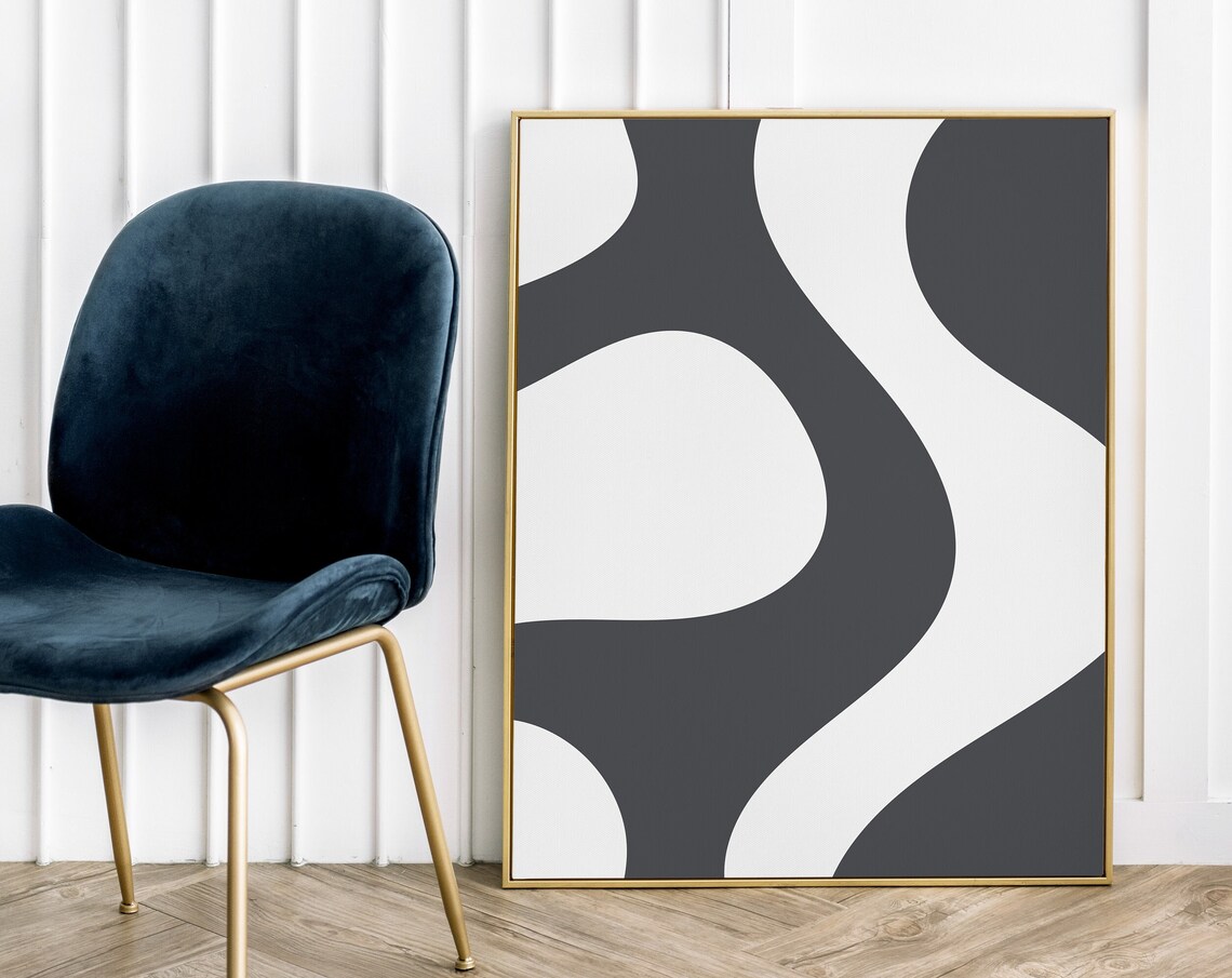 Modern Abstract, Minimalist Wall Art Print