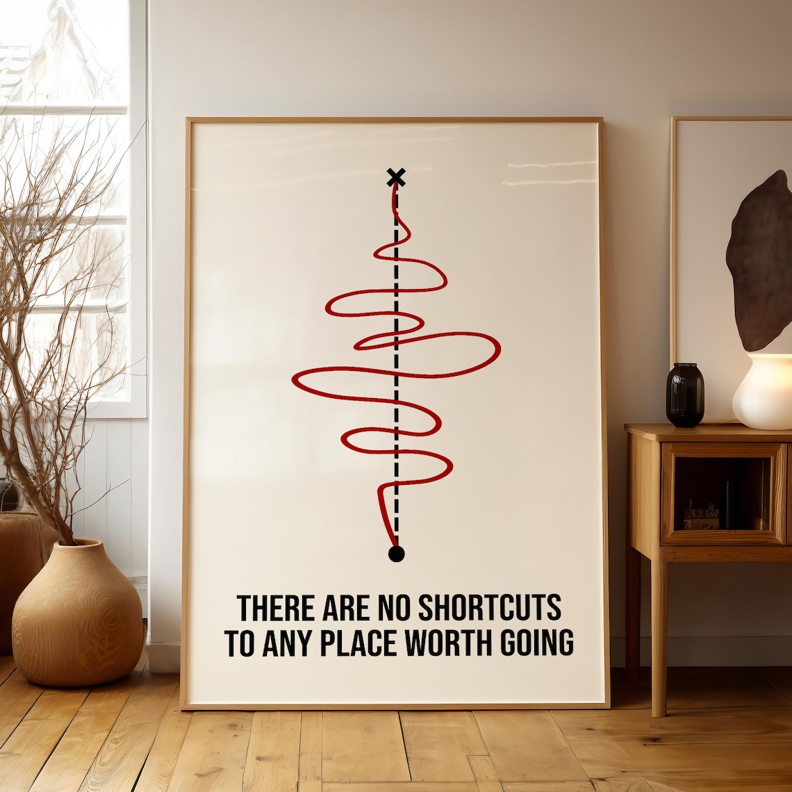 Think Outside The Box Motivational Art Print - Image 2