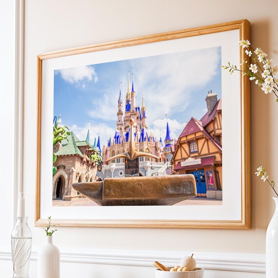 Sword In The Stone Wall Art Disney Print Magic Kingdom Wdw