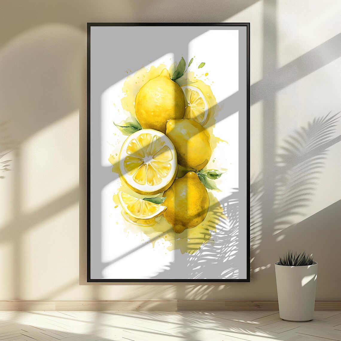 Lemon Art Print, Kitchen Dining Room Decor - Image 6