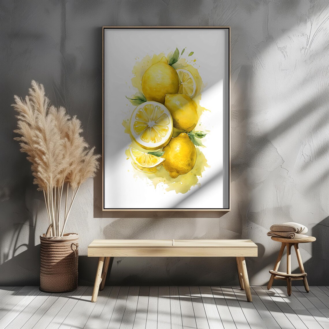 Lemon Art Print, Kitchen Dining Room Decor - Image 5