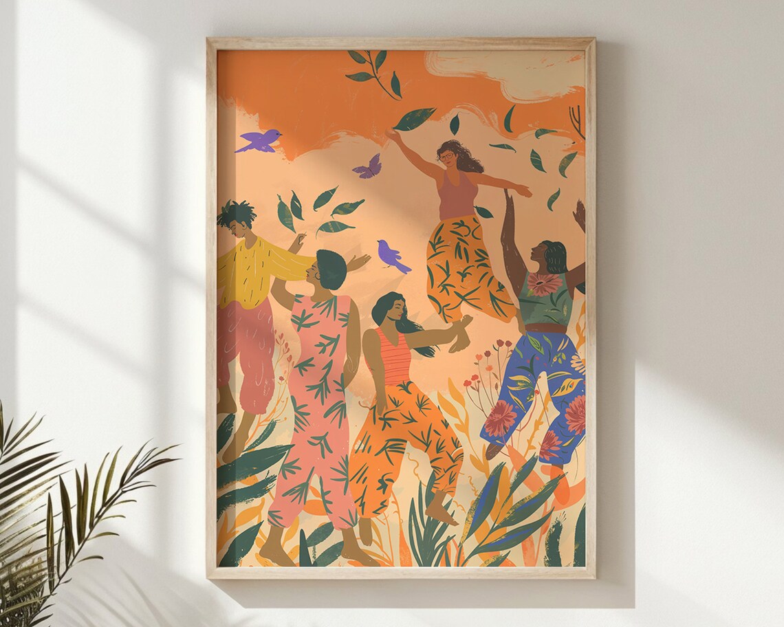 Multicultural Dance Celebration, Kids Room Decor