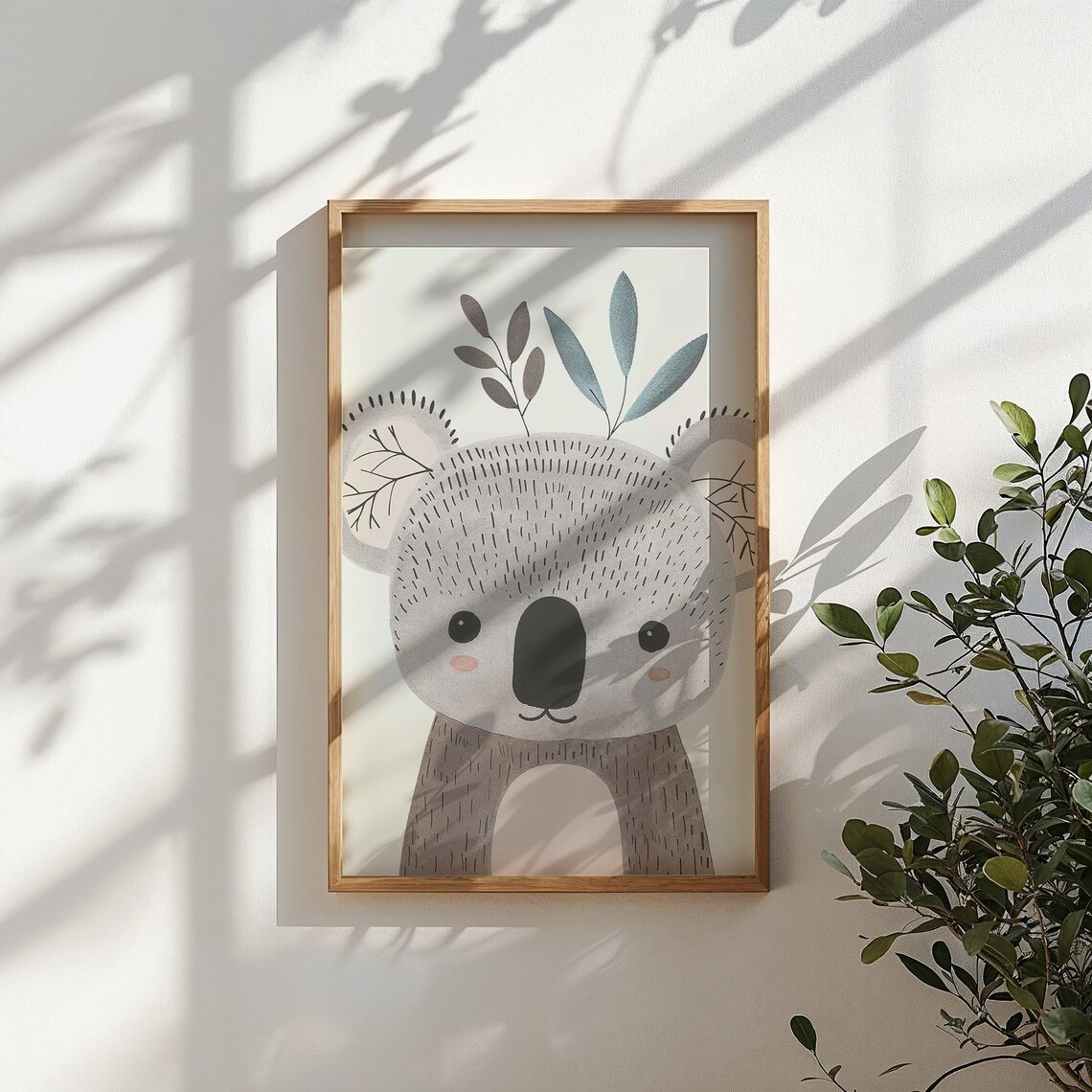 Koala Nursery Wall Art Print, Kids Room Decor - Image 4