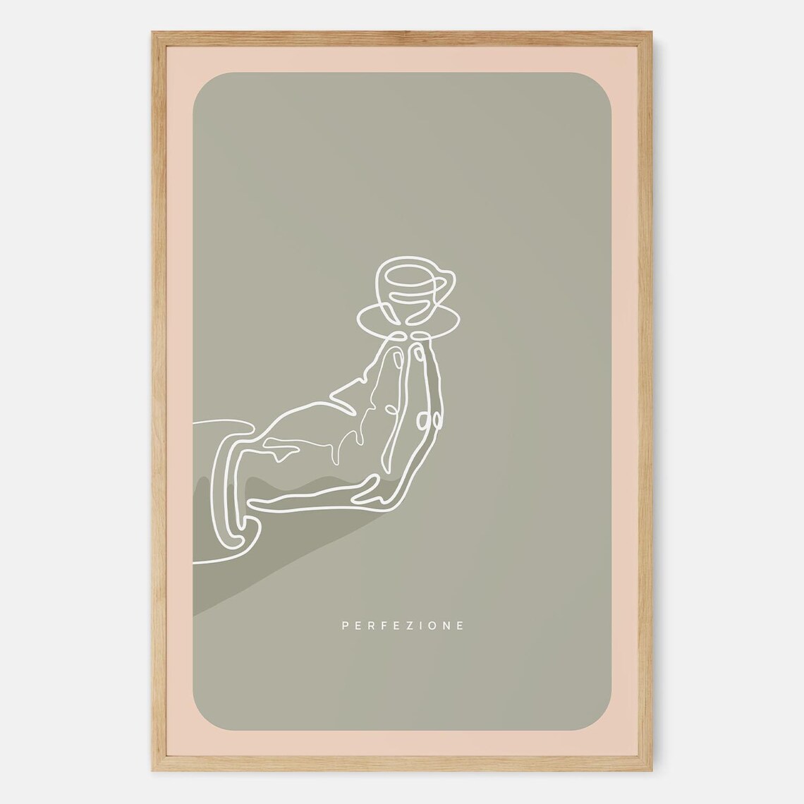 Perfezione Italian Hand Gesture Art Print