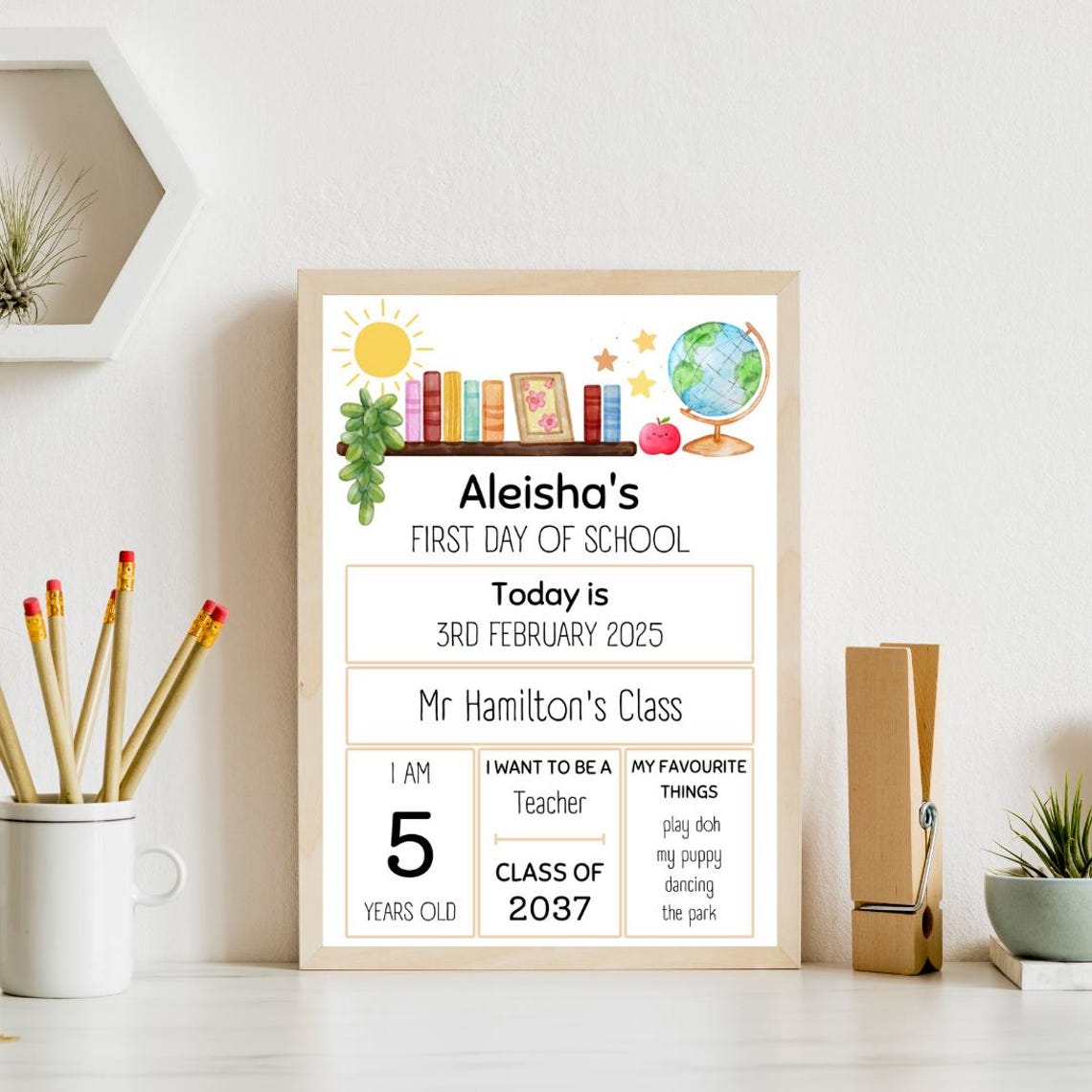 Editable First Day Of School Sign Back To School Sign Last Day Of School Sign First Day Of Kindergarten Sign First Day Of Preschool Sign