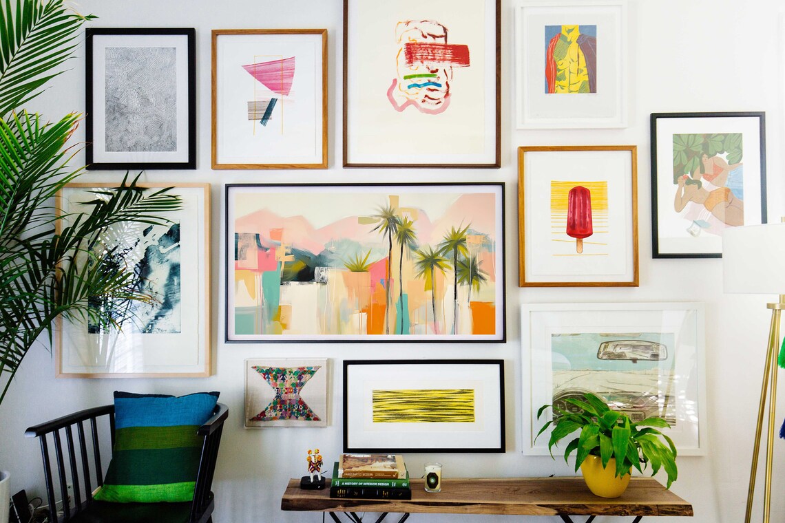 Summer Palm Springs Mid-Century Modern Art Print - Image 3