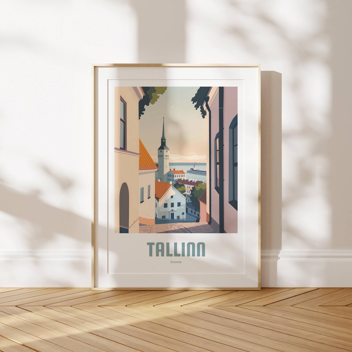 Tallinn Vintage Travel Poster, City Wall Art Print - Image 4