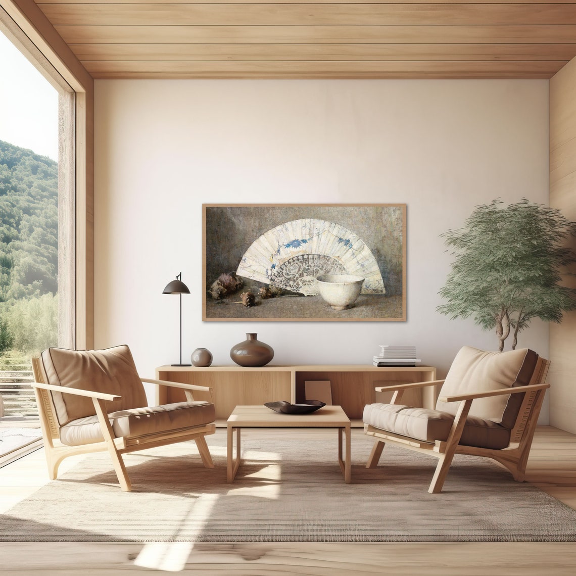 Frame Tv Art Still Life French Country Vintage Oil Painting Frame Tv Art Tv Art Vintage Flowers Large Gallery Wall Art - Image 2