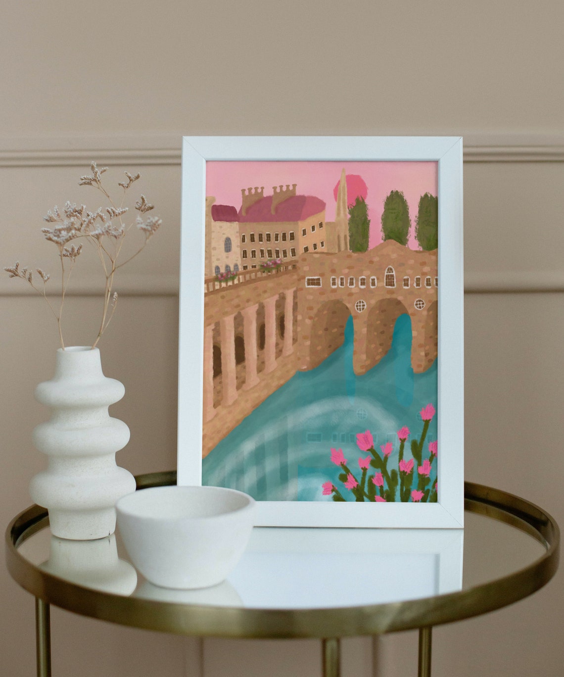Bath City Retro Travel Poster - Image 5