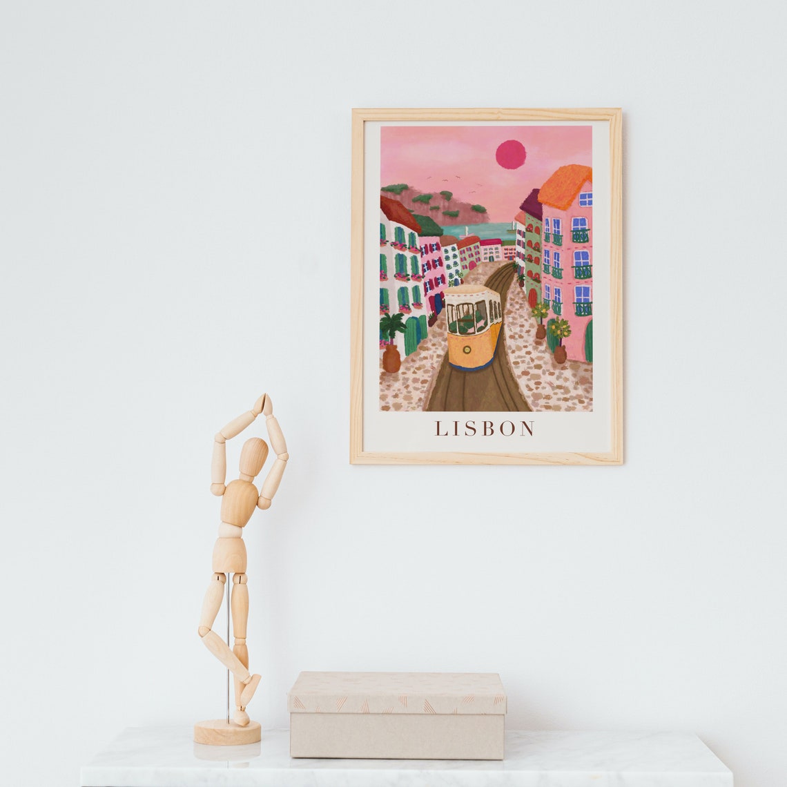 Lisbon Portugal Travel Poster, Europe Gift - Image 7