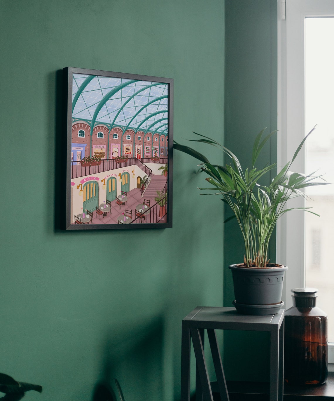 Covent Garden Art Print, London Travel Poster - Image 7