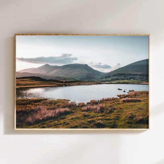 Tewet Tarn Lake District England Uk Landscape Photography Wall Art Print Nature Gifts Modern Home Decor Mountain Print
