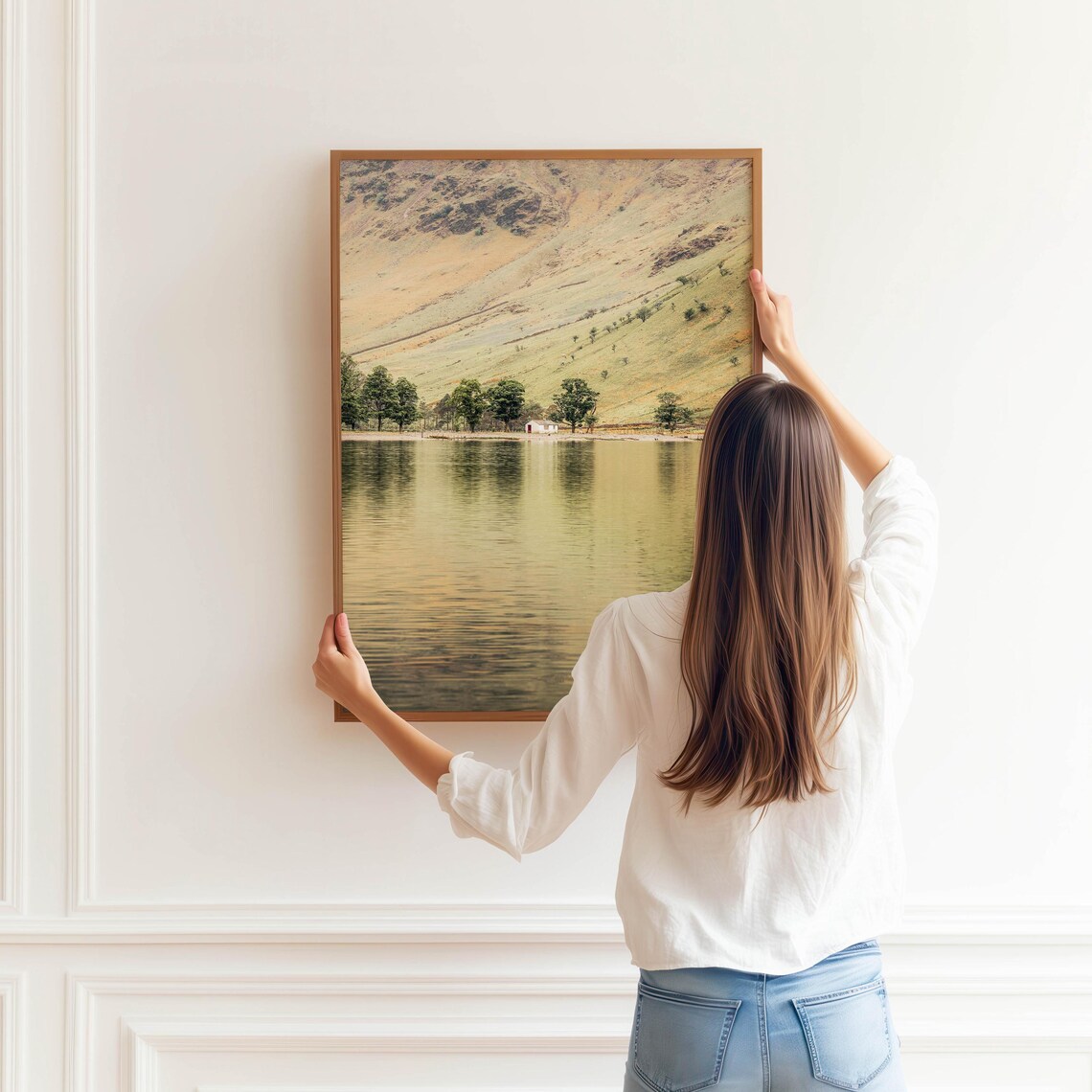 Buttermere Lake, Lake District England Travel Poster - Image 3