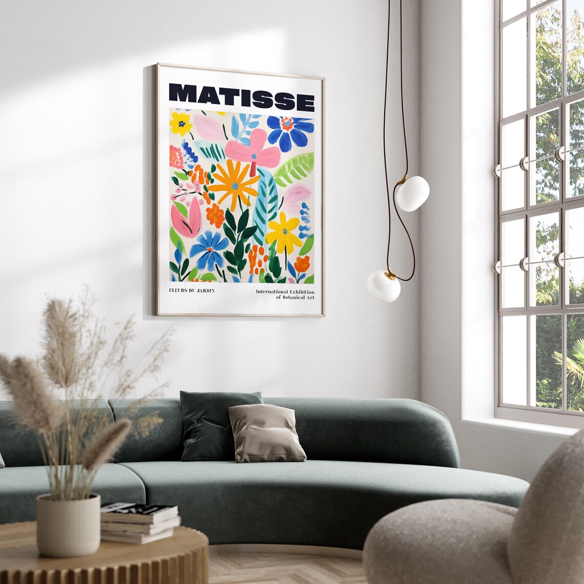 Matisse Fleurs Du Jardin Botanical Exhibition Floral Art Poster - Image 5