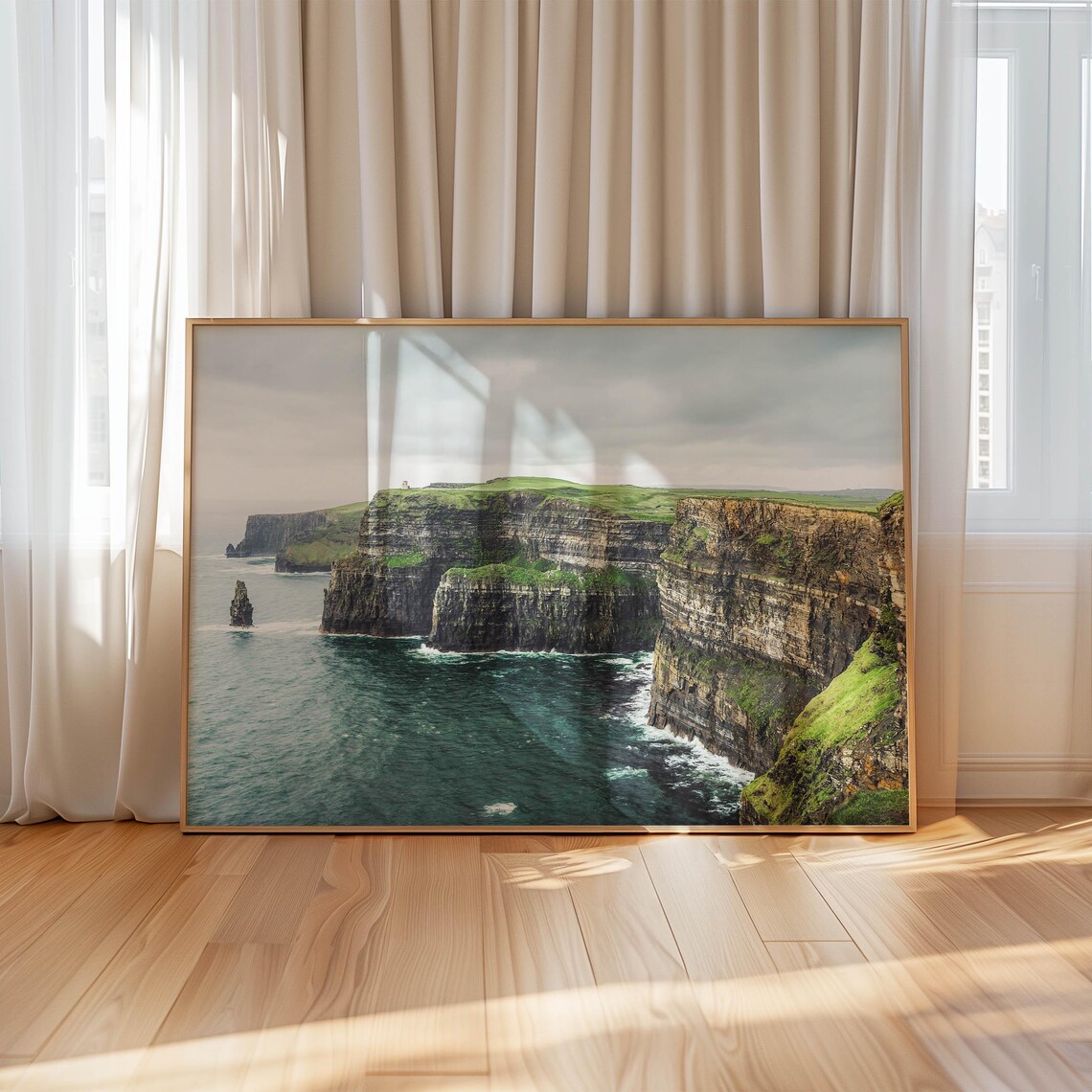 Cliffs Of Moher Co Clare Landscape Poster Print - Image 4
