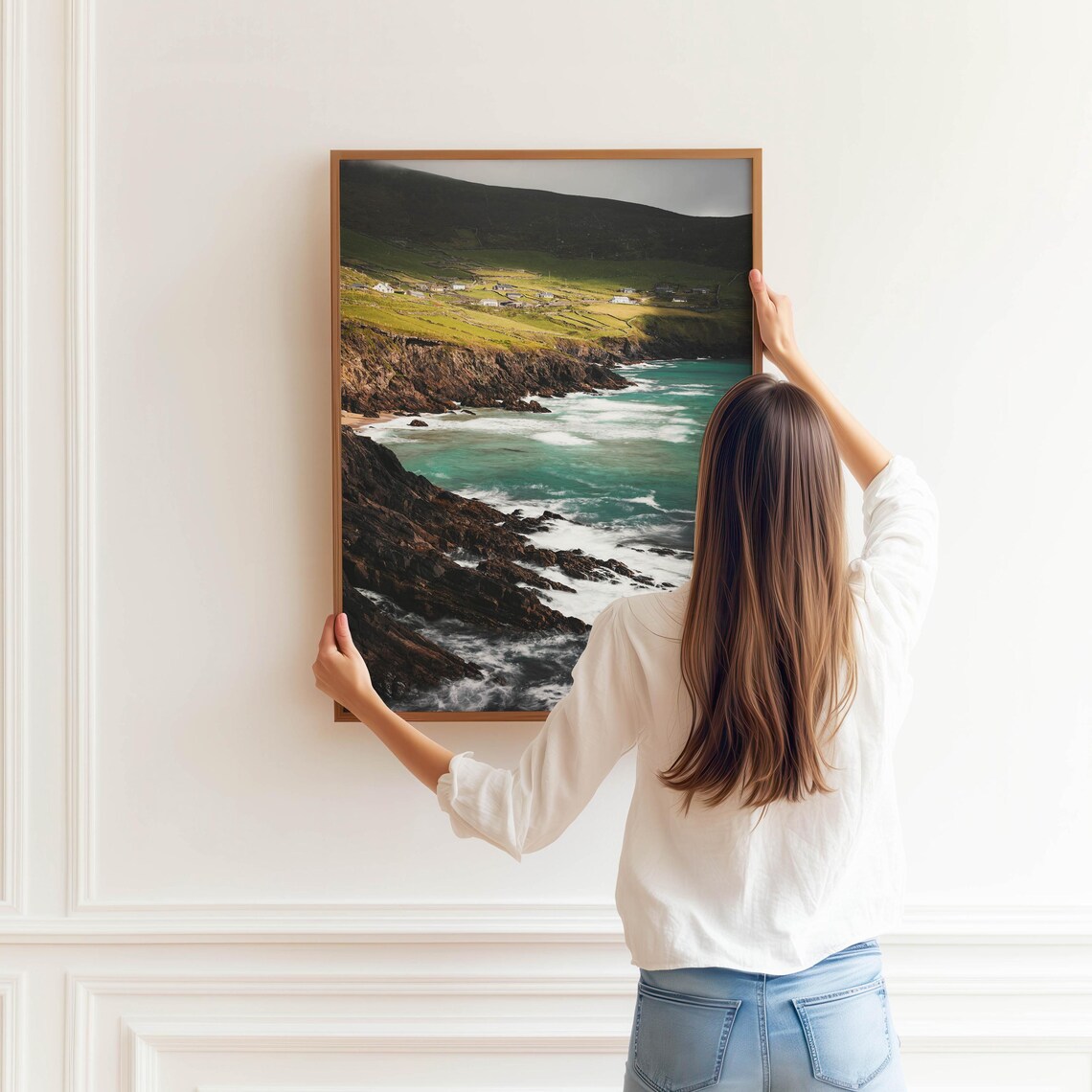 Coumeenoole Beach Dingle Kerry Ireland Travel Poster - Image 4