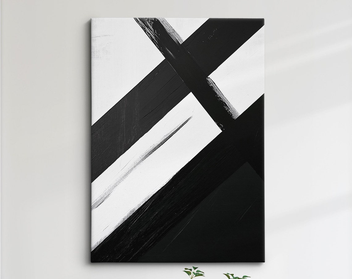 Abstract Minimalist Art Vibrant Modern Wall Decor Contemporary Art Print For Home And Office Bold And Eye Catching Design