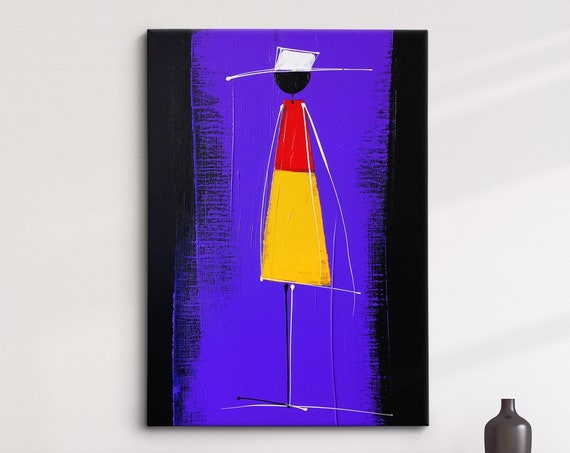 Colorful Abstract Minimalist Art Vibrant Modern Wall Decor Contemporary Art Print For Home And Office Bold And Eye Catching Design