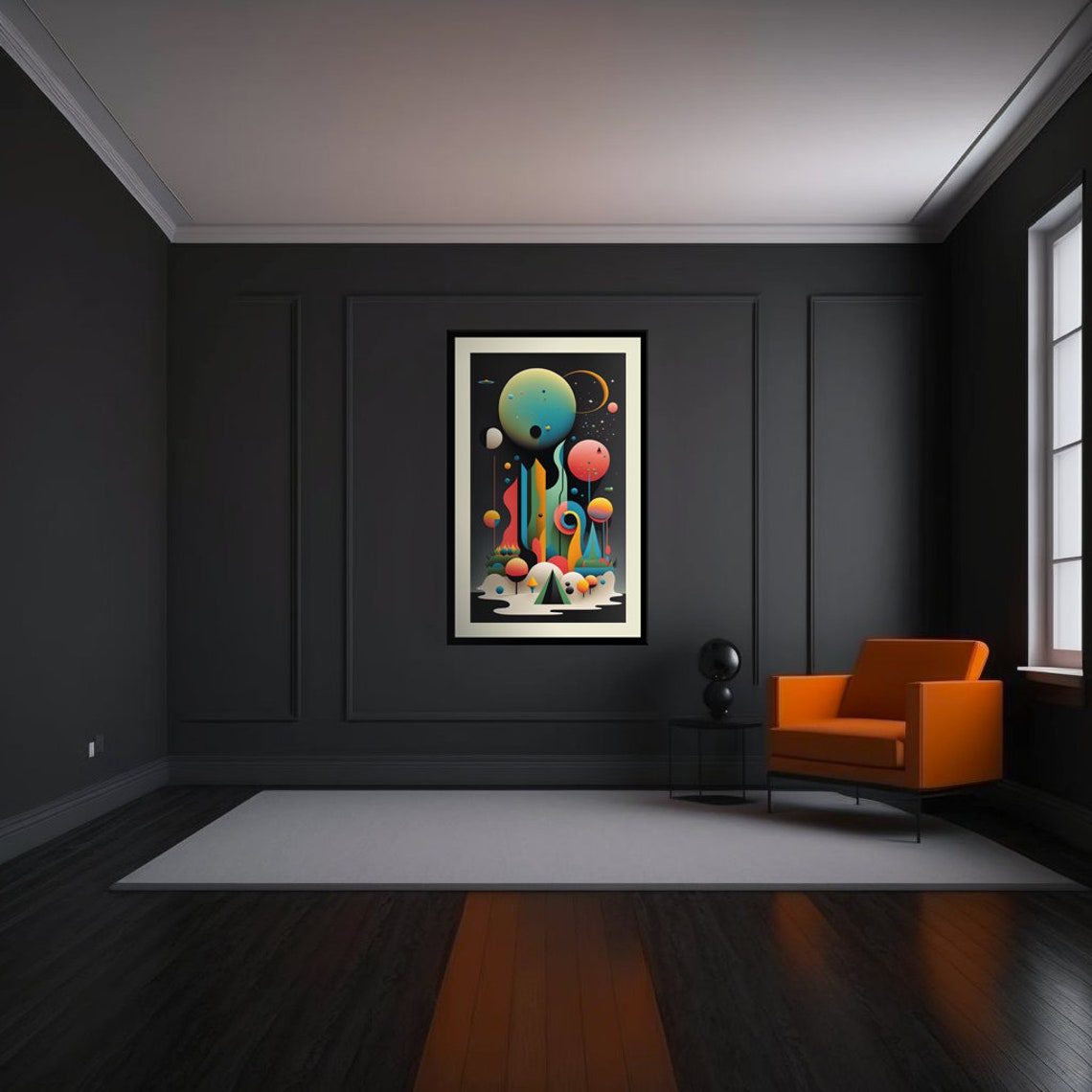 Joan Miro Iso Original Custom Painting - Image 2
