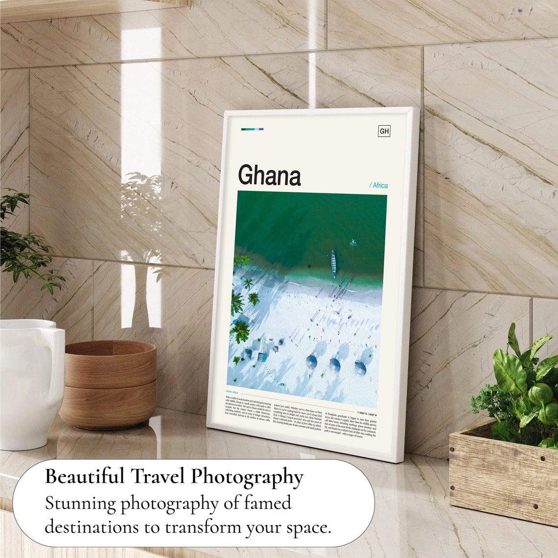 Ghana Print Ghana Poster Ghana Wall Art Ghana Art Print Ghana Decor Ghana Africa Ghana Photo Ghana Artwork Ghana Travel - Image 4