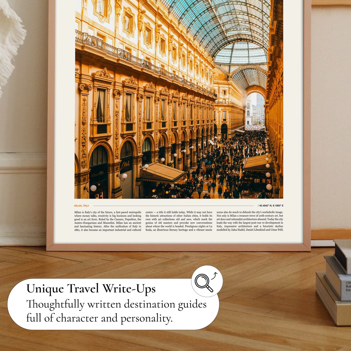 Milan Travel Poster, Italy Travel Art Print - Image 2