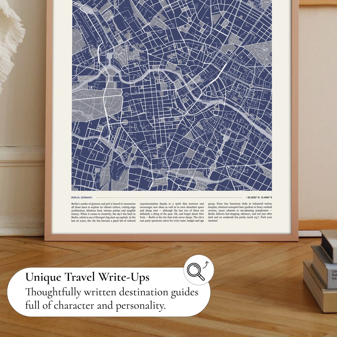 Berlin Map Poster, Travel Wall Art Print - Image 2